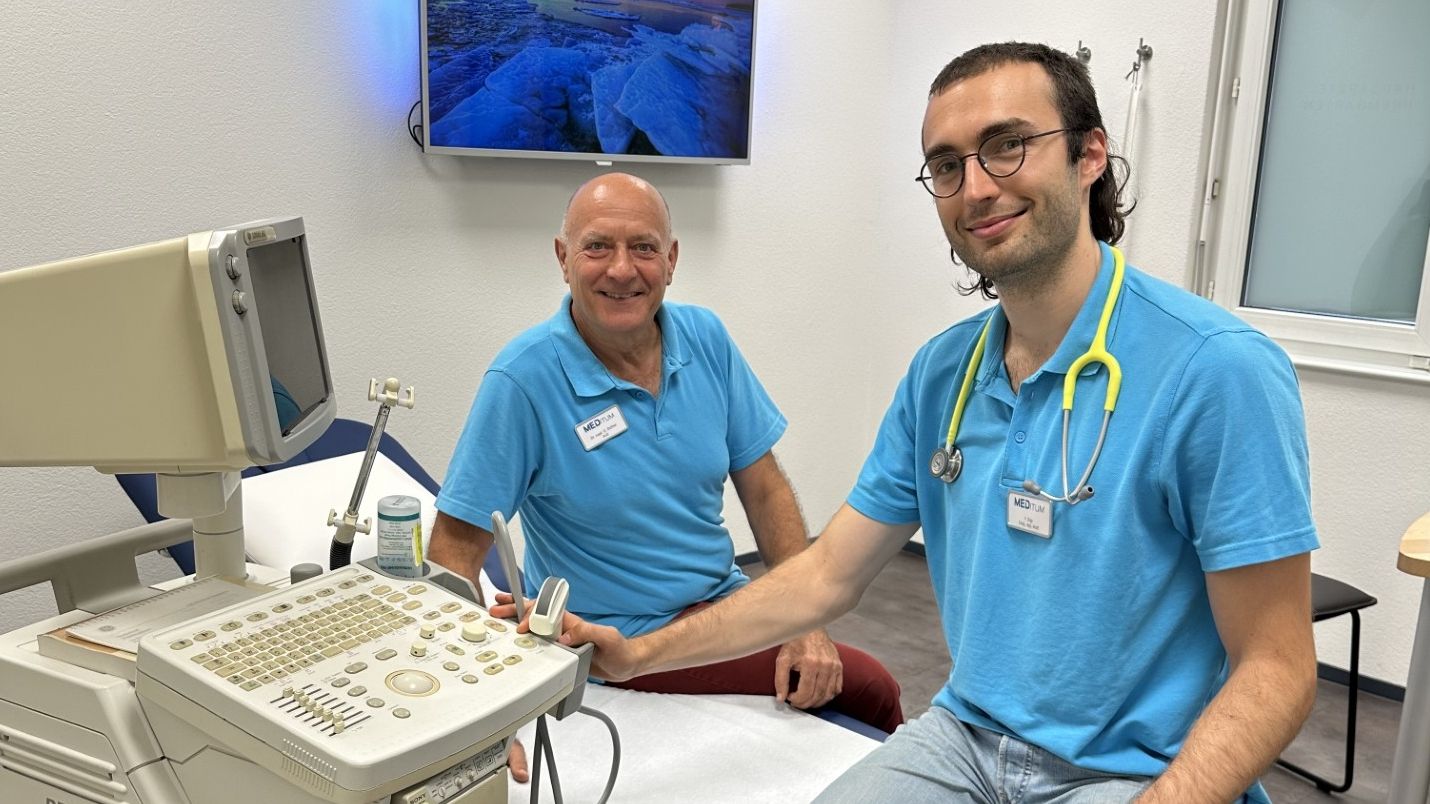 Fabio Bigi, Assistenzarzt & Gregor Dufner, Lehrarzt